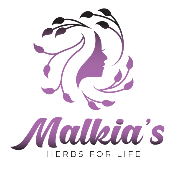 Malkia's Herbs for Life logo